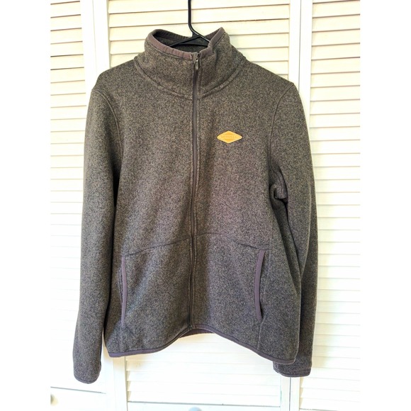 Merrell Jackets & Blazers - Merrell Women's Medium Gray Full Zip Fleece Jacket Outdoor Hiking Casual Winter